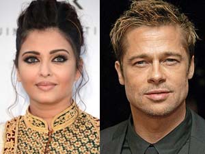 Brad Pitt wants to act with Aishwarya Rai Bachchan!